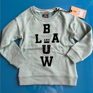 Scotch & Soda Mint Green Kids Sweatshirt